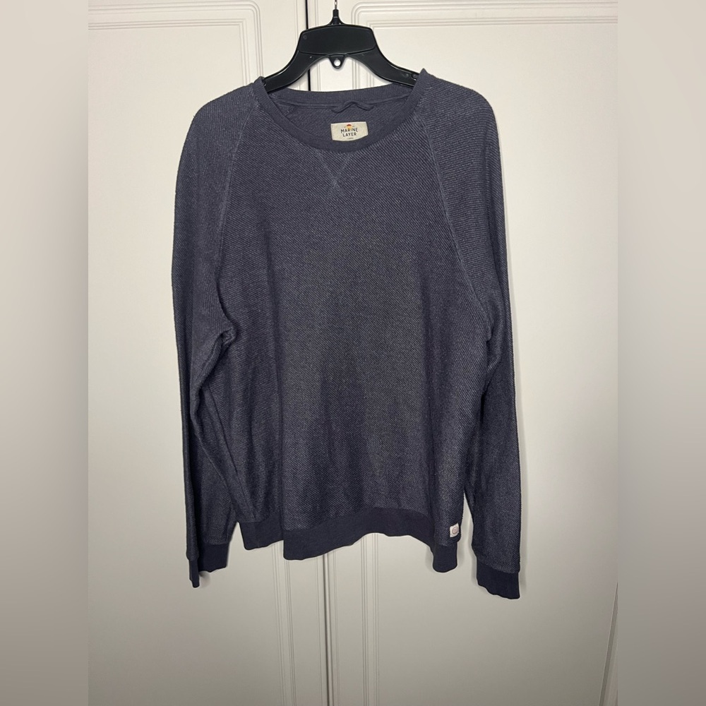 Marine Layer Terry Cloth Crewneck Sweatshirt - Picture 5 of 10